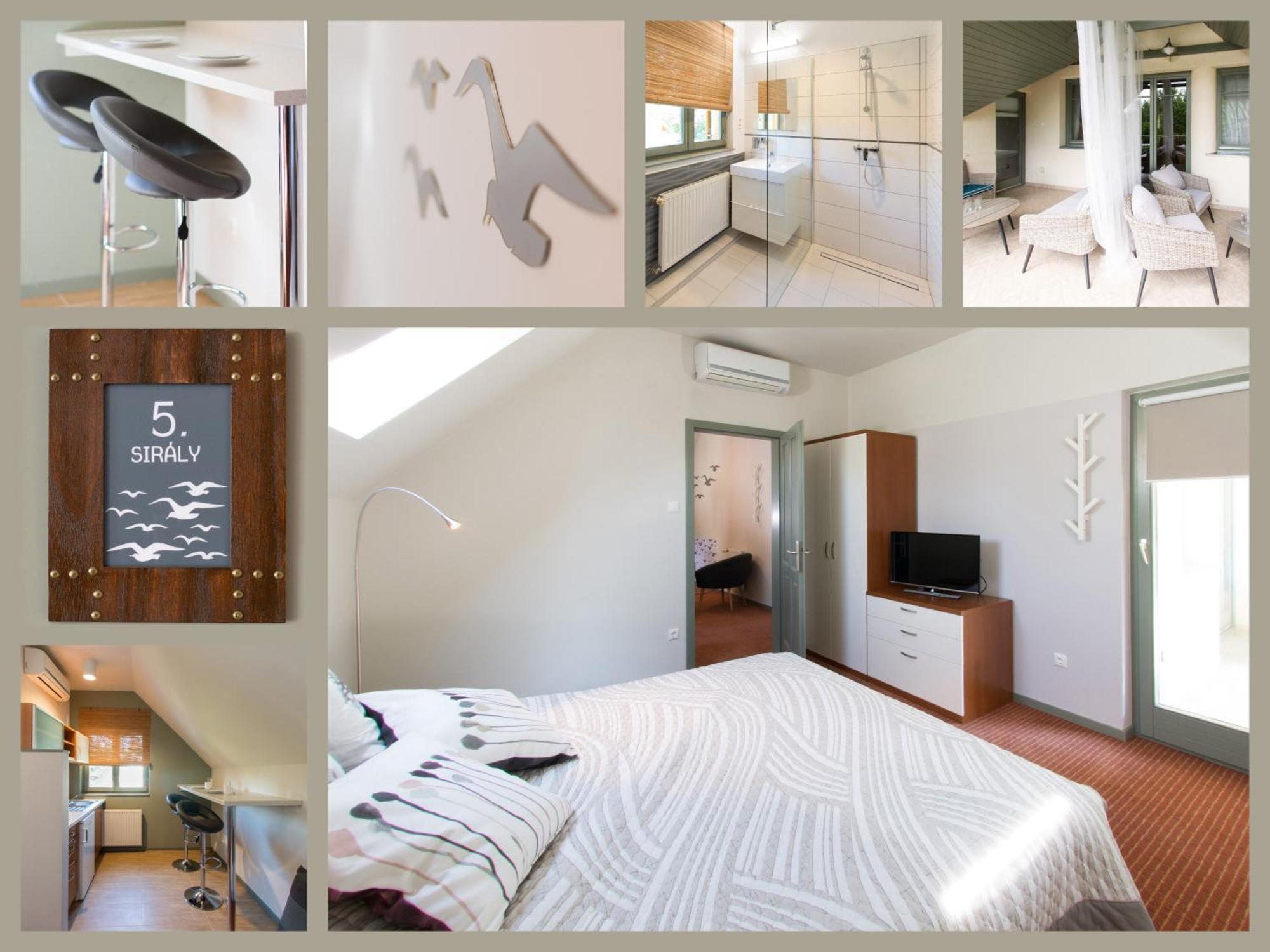 Villa Oliva Boutique Rooms Zamárdi Eksteriør bilde
